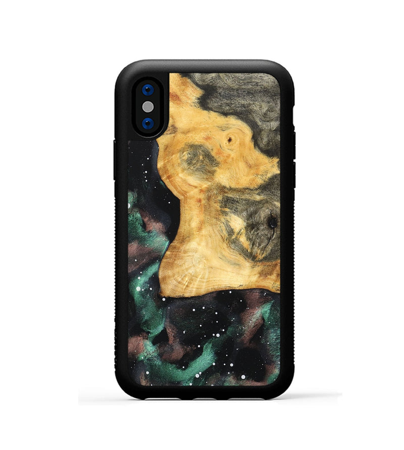 iPhone Xs Wood Phone Case - Allan (Cosmos, 832746)