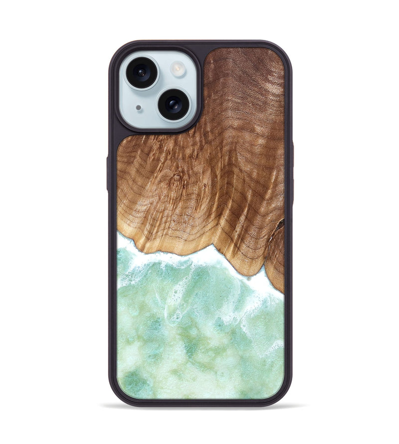 iPhone 15 Wood Phone Case - Mari (Coastal, 832752)