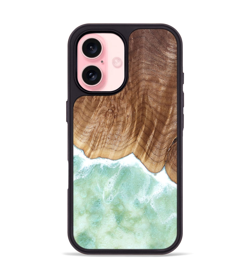 iPhone 16 Wood Phone Case - Mari (Coastal, 832752)
