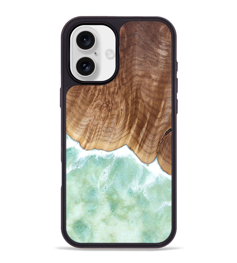 iPhone 16 Plus Wood Phone Case - Mari (Coastal, 832752)