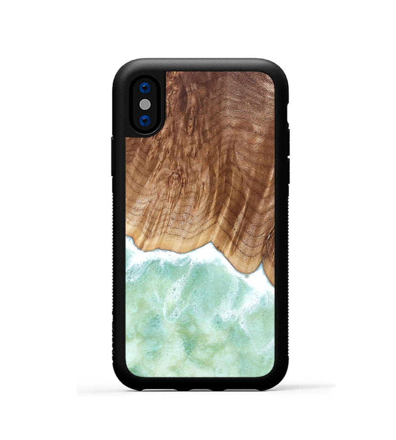 iPhone Xs Wood Phone Case - Mari (Coastal, 832752)