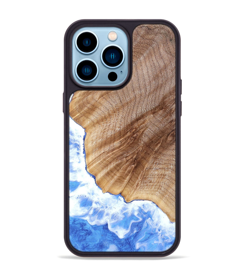 iPhone 14 Pro Max Wood Phone Case - Brandy (Coastal, 832753)