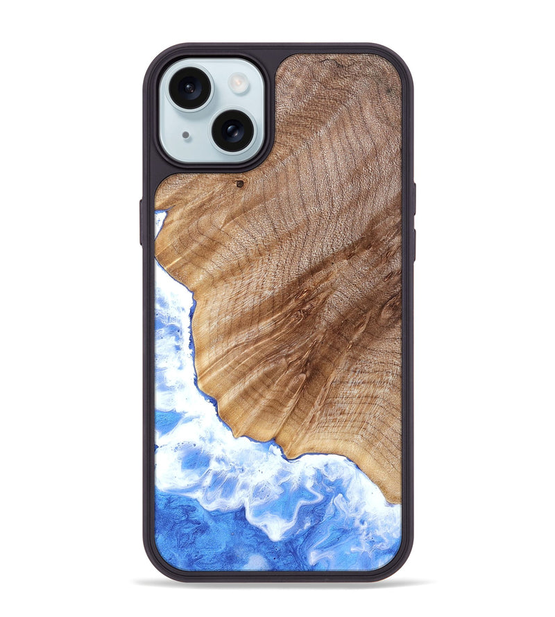 iPhone 15 Plus Wood Phone Case - Brandy (Coastal, 832753)
