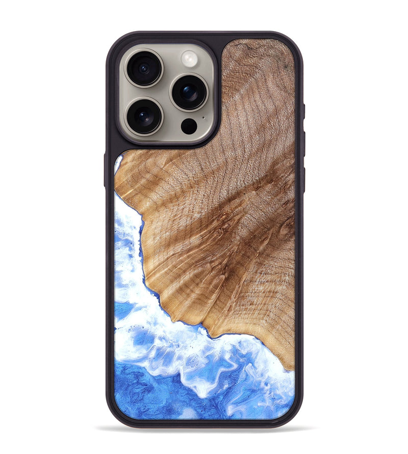 iPhone 15 Pro Max Wood Phone Case - Brandy (Coastal, 832753)