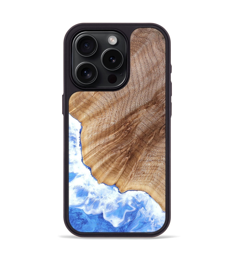 iPhone 15 Pro Wood Phone Case - Brandy (Coastal, 832753)