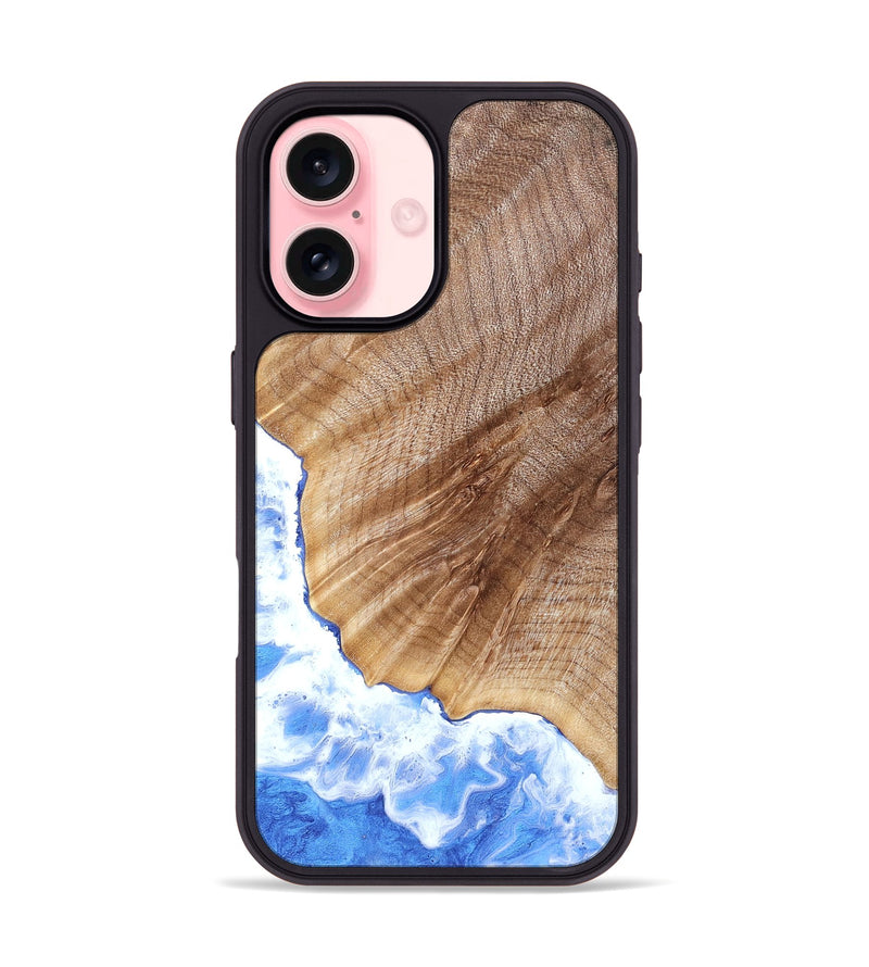 iPhone 16 Wood Phone Case - Brandy (Coastal, 832753)