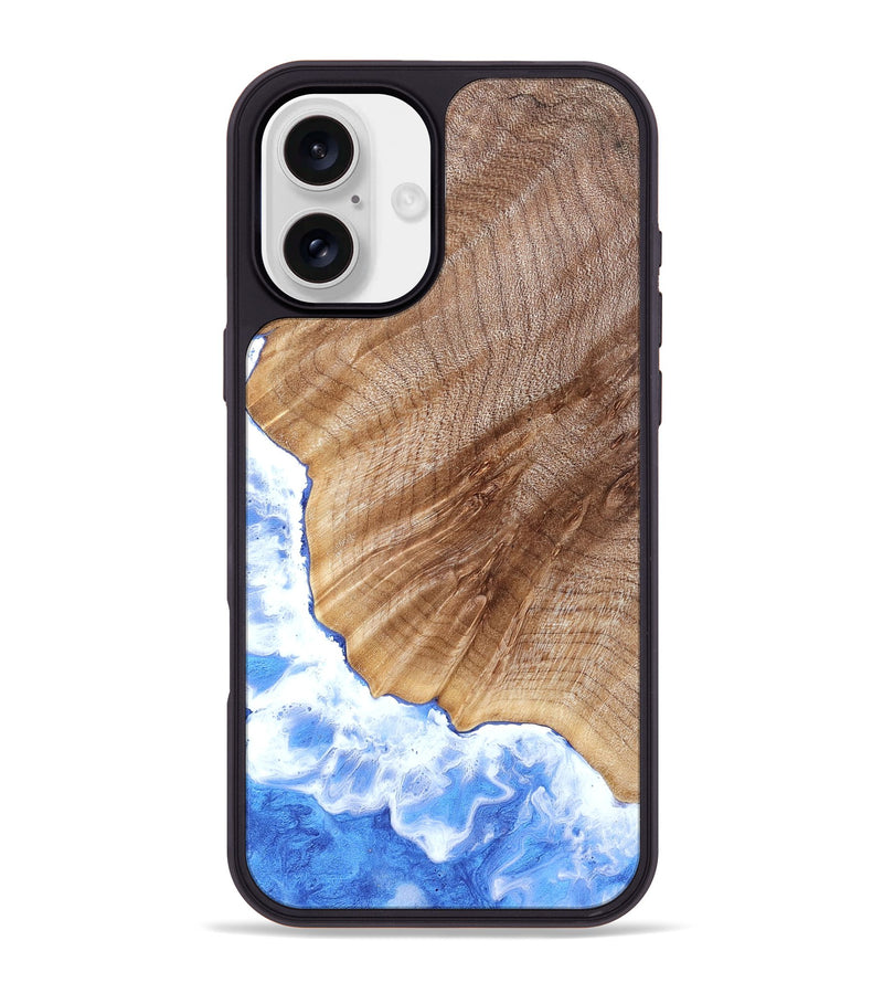 iPhone 16 Plus Wood Phone Case - Brandy (Coastal, 832753)