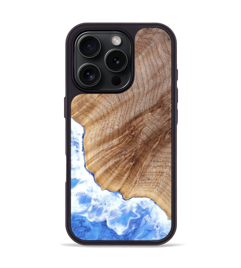iPhone 16 Pro Wood Phone Case - Brandy (Coastal, 832753)