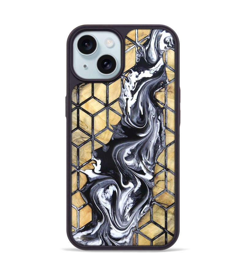 iPhone 15 Wood Phone Case - Bodhi (Pattern, 832755)