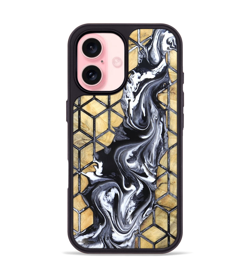 iPhone 16 Wood Phone Case - Bodhi (Pattern, 832755)