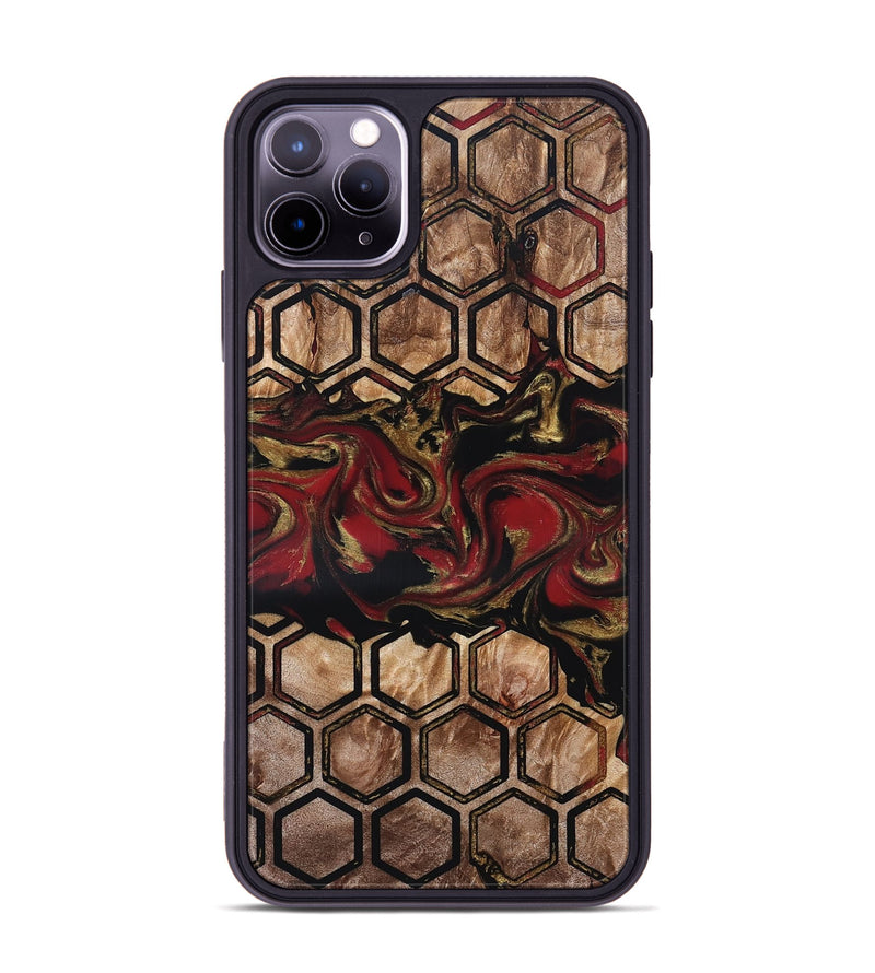 iPhone 11 Pro Max Wood Phone Case - Paris (Pattern, 832756)