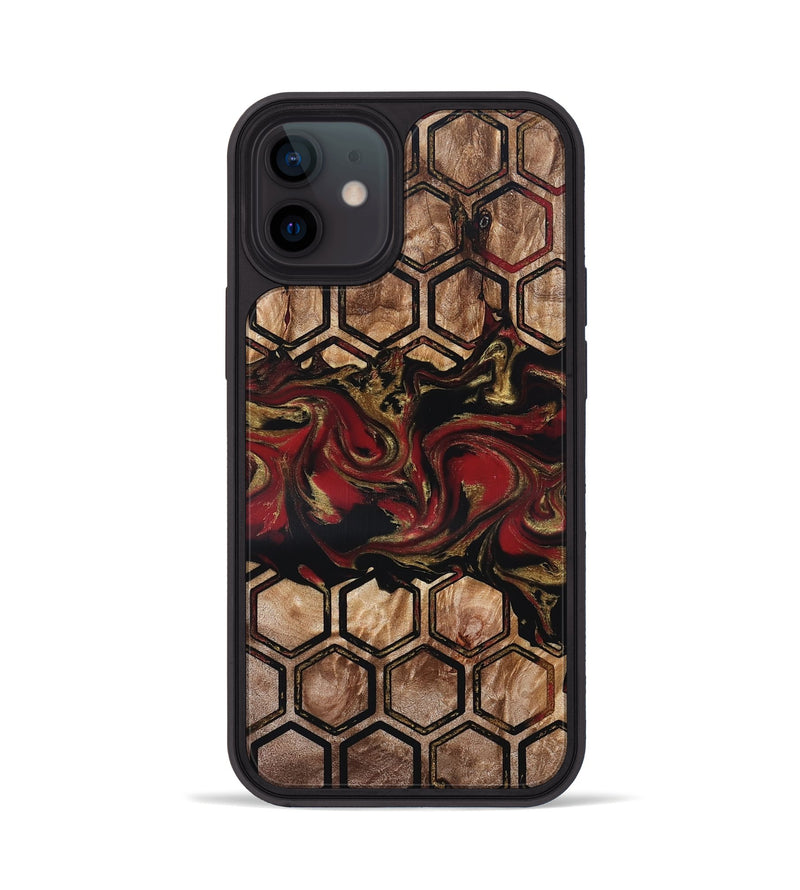 iPhone 12 Wood Phone Case - Paris (Pattern, 832756)