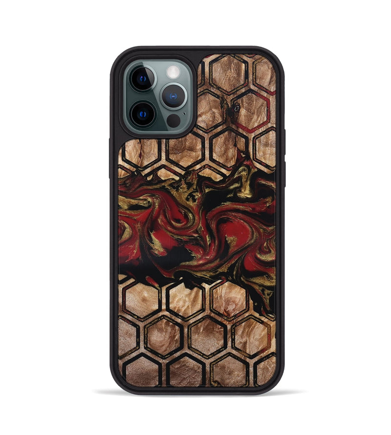 iPhone 12 Pro Wood Phone Case - Paris (Pattern, 832756)
