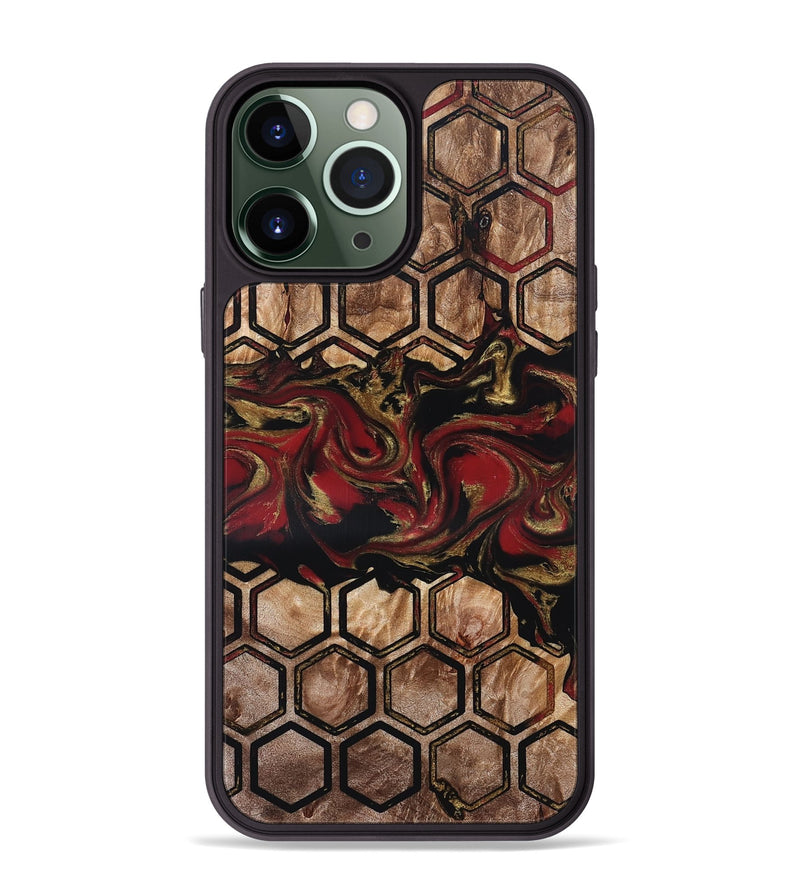 iPhone 13 Pro Max Wood Phone Case - Paris (Pattern, 832756)