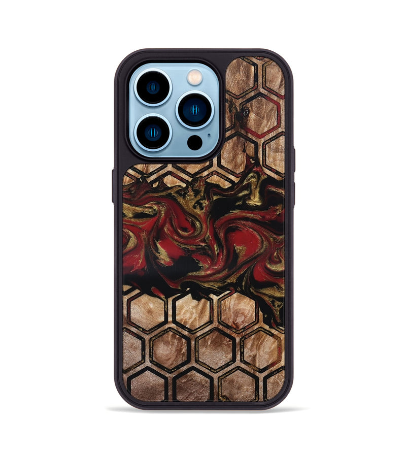 iPhone 14 Pro Wood Phone Case - Paris (Pattern, 832756)