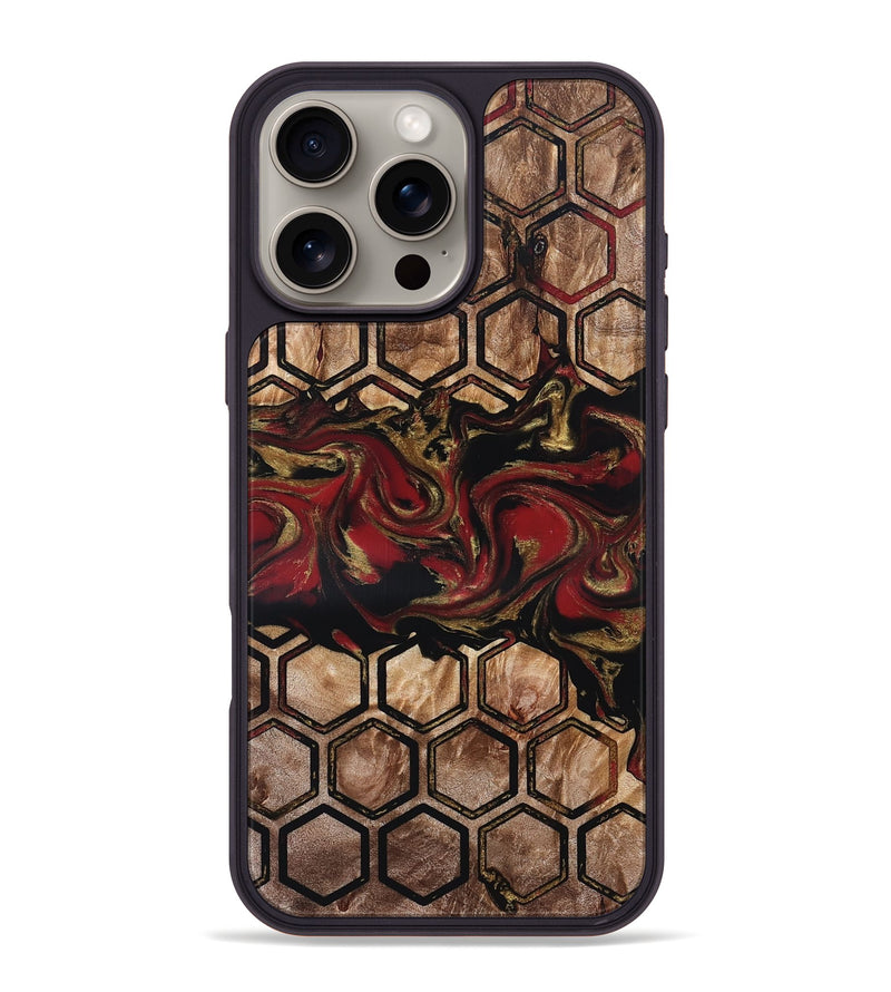 iPhone 16 Pro Max Wood Phone Case - Paris (Pattern, 832756)