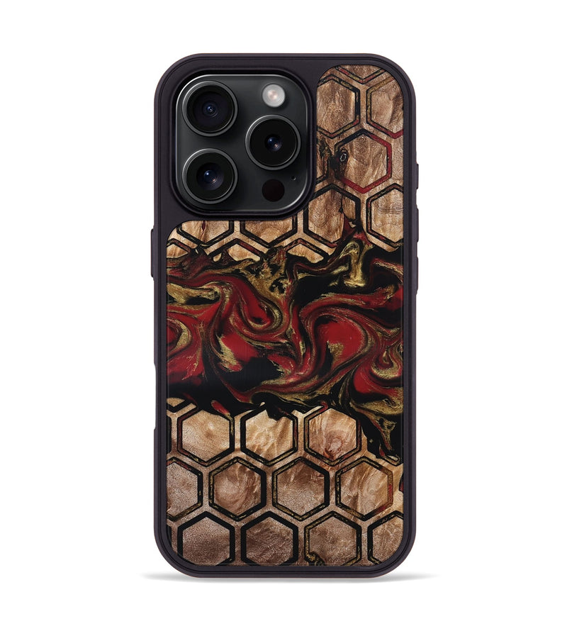 iPhone 16 Pro Wood Phone Case - Paris (Pattern, 832756)