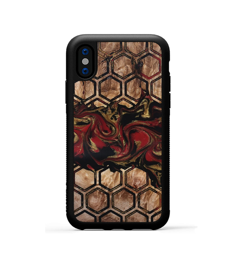 iPhone Xs Wood Phone Case - Paris (Pattern, 832756)