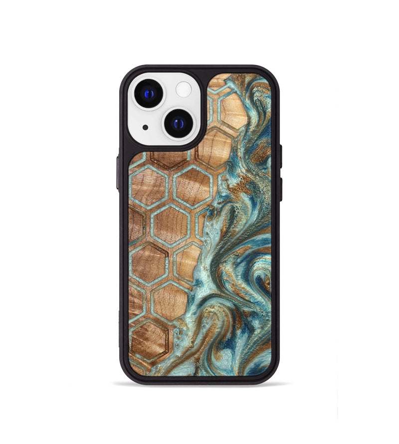 iPhone 13 mini Wood Phone Case - Dion (Pattern, 832757)