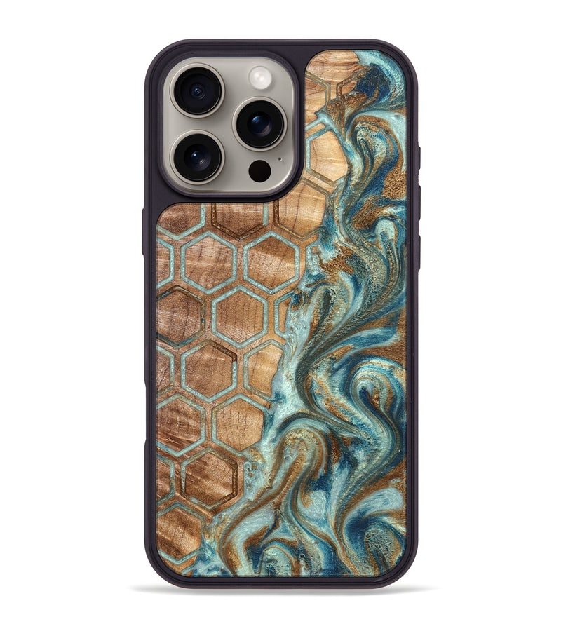 iPhone 16 Pro Max Wood Phone Case - Dion (Pattern, 832757)