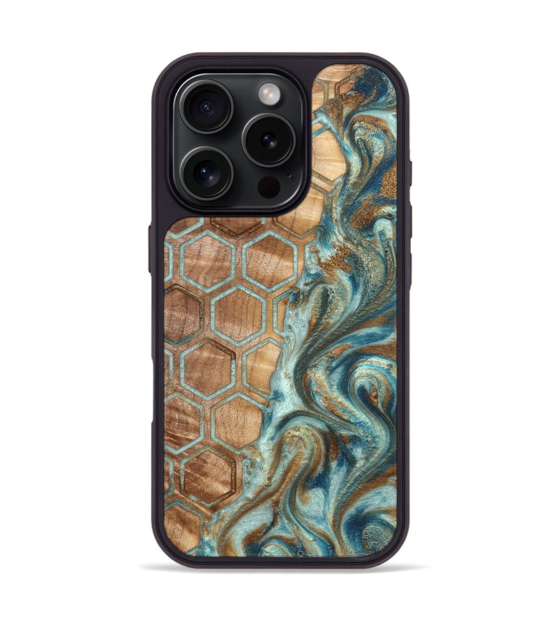 iPhone 16 Pro Wood Phone Case - Dion (Pattern, 832757)
