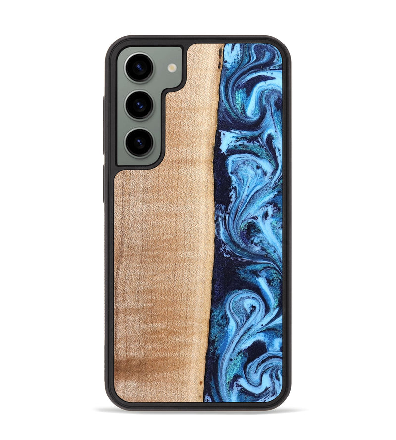 Galaxy S23 Plus Wood Phone Case - Gordon (Blue, 832758)