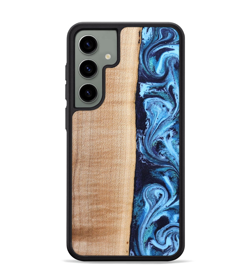 Galaxy S24 Plus Wood Phone Case - Gordon (Blue, 832758)
