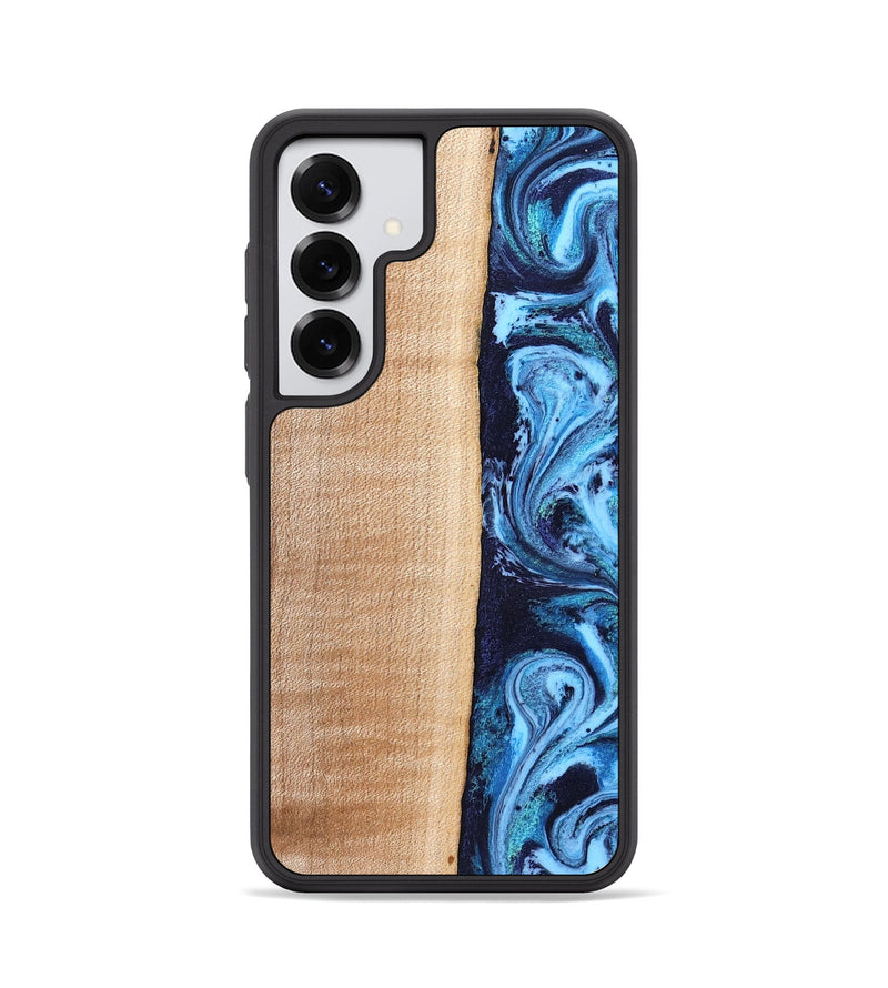 Galaxy S25 Wood Phone Case - Gordon (Blue, 832758)
