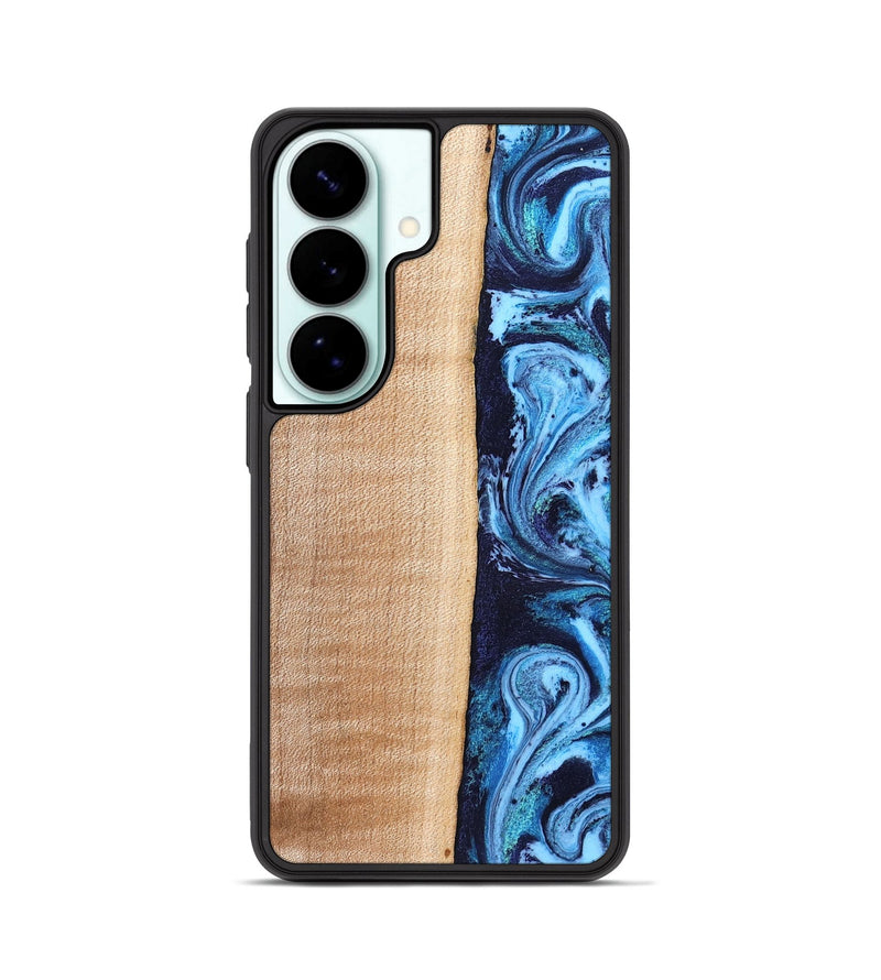 Galaxy S26 Wood Phone Case - Gordon (Blue, 832758)