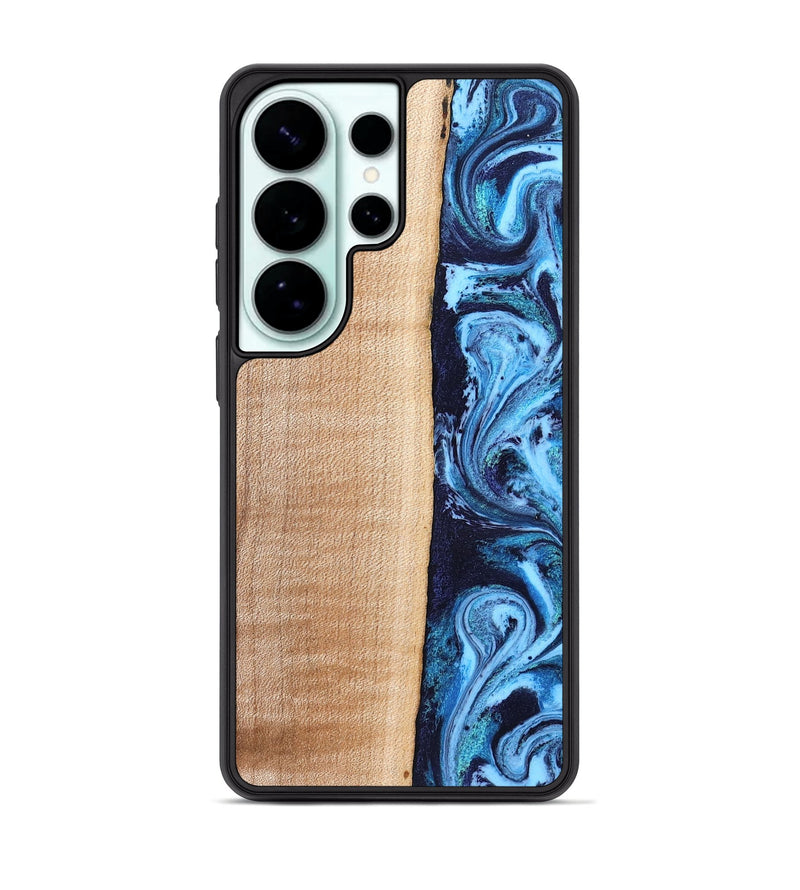 Galaxy S26 Ultra Wood Phone Case - Gordon (Blue, 832758)