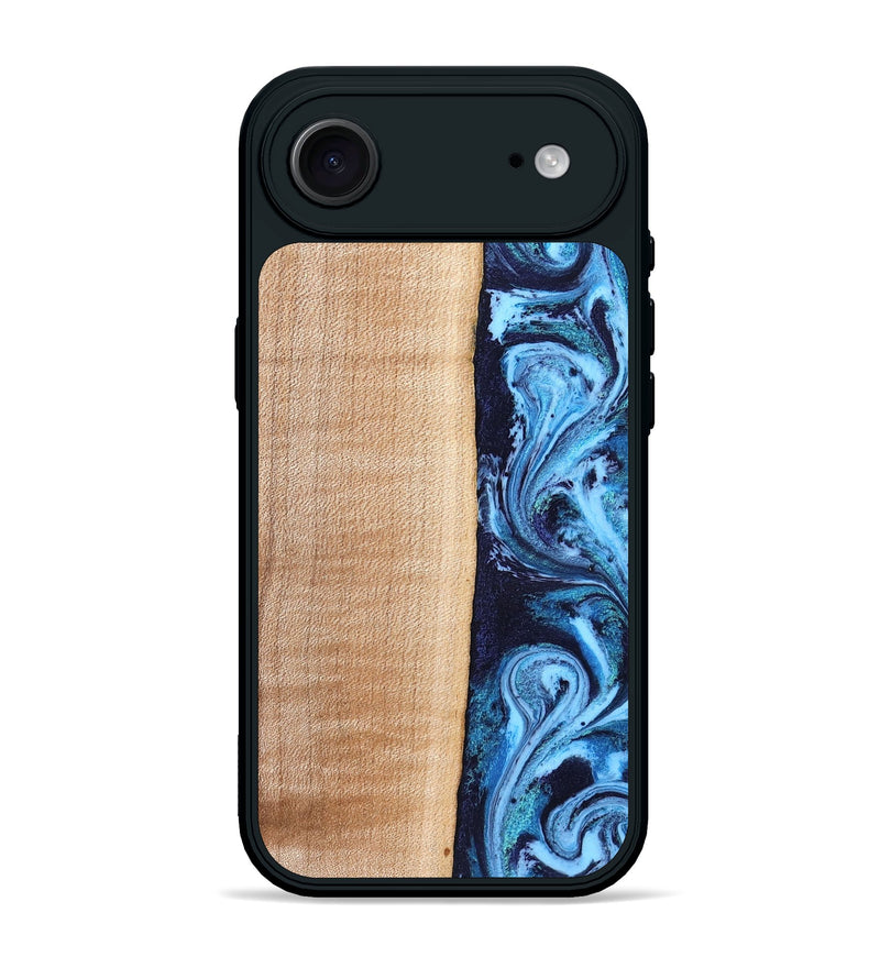 iPhone 17 Air Wood Phone Case - Gordon (Blue, 832758)