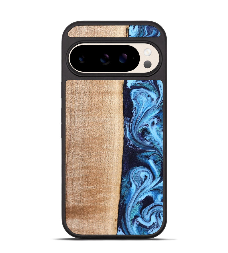 Pixel 10 Wood Phone Case - Gordon (Blue, 832758)