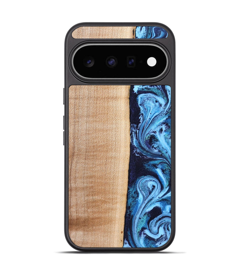 Pixel 11 Wood Phone Case - Gordon (Blue, 832758)