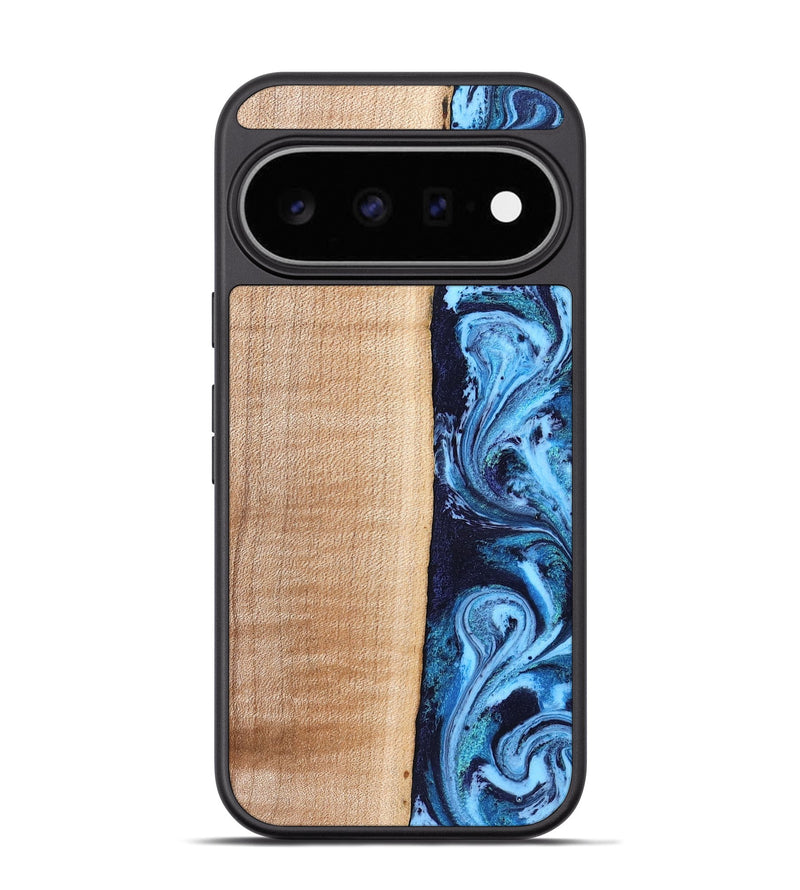 Pixel 11 Pro Wood Phone Case - Gordon (Blue, 832758)