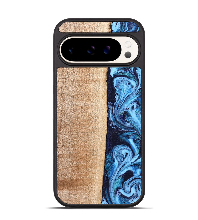 Pixel 9 Pro Wood Phone Case - Gordon (Blue, 832758)
