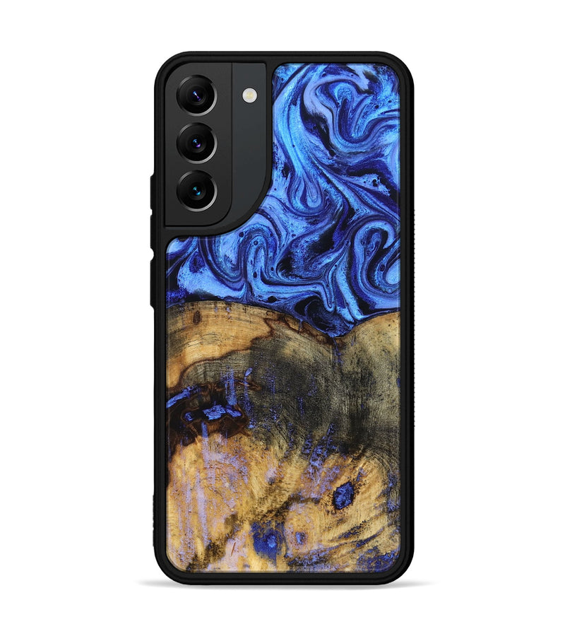 Galaxy S22 Plus Wood Phone Case - Oswaldo (Blue, 832759)