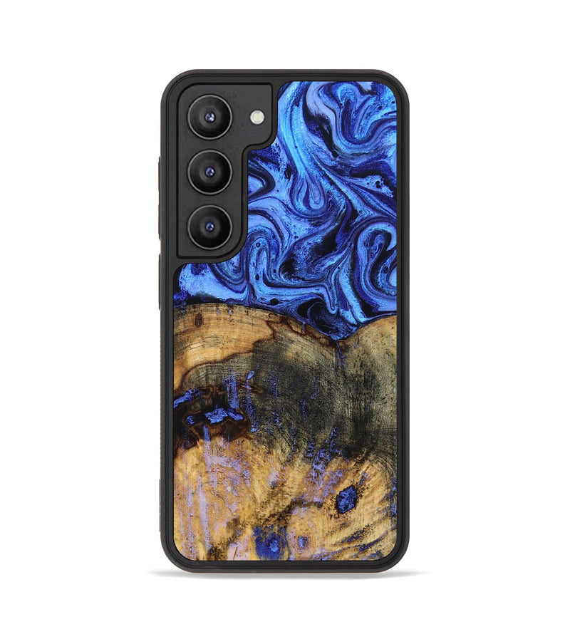 Galaxy S23 Wood Phone Case - Oswaldo (Blue, 832759)