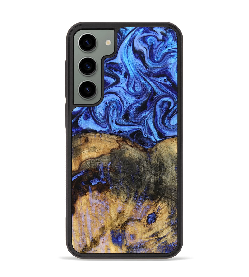 Galaxy S23 Plus Wood Phone Case - Oswaldo (Blue, 832759)