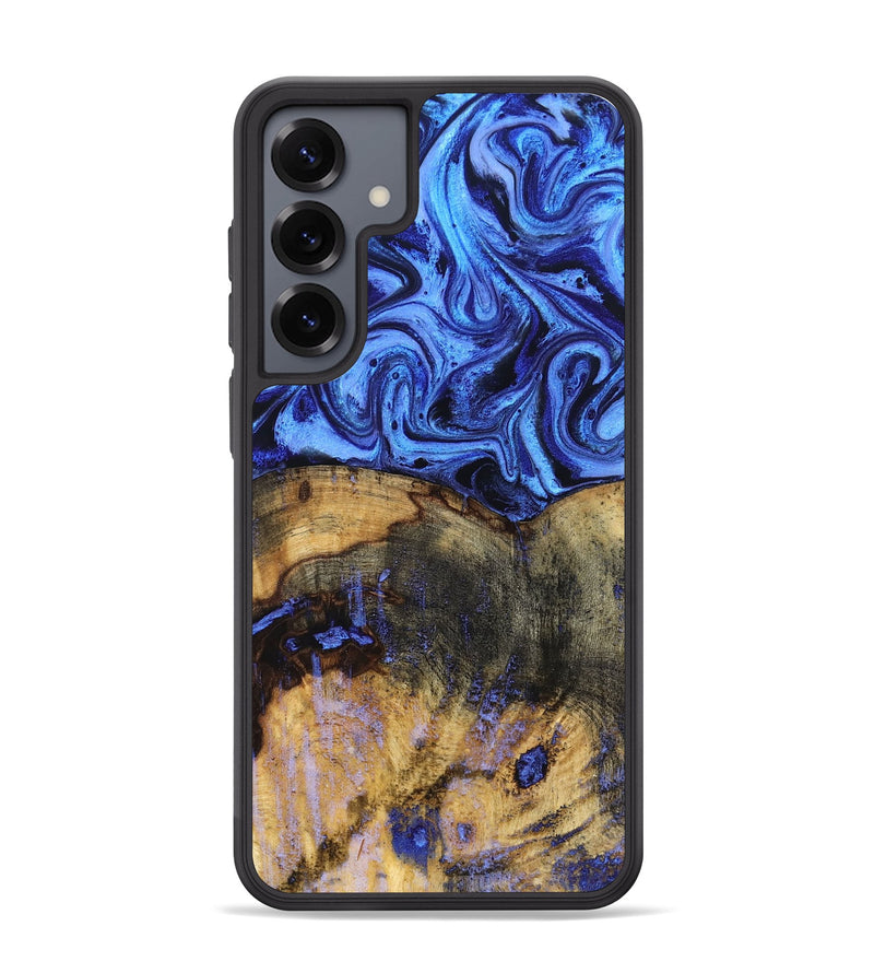 Galaxy S25 Plus Wood Phone Case - Oswaldo (Blue, 832759)