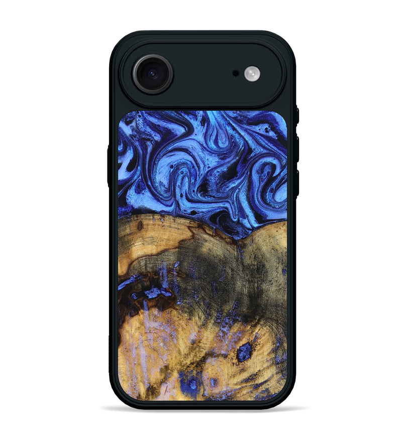 iPhone 17 Air Wood Phone Case - Oswaldo (Blue, 832759)