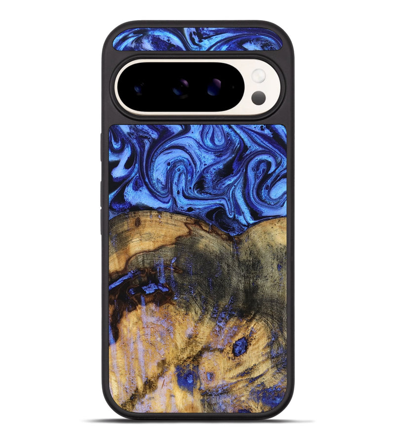 Pixel 9 Pro XL Wood Phone Case - Oswaldo (Blue, 832759)