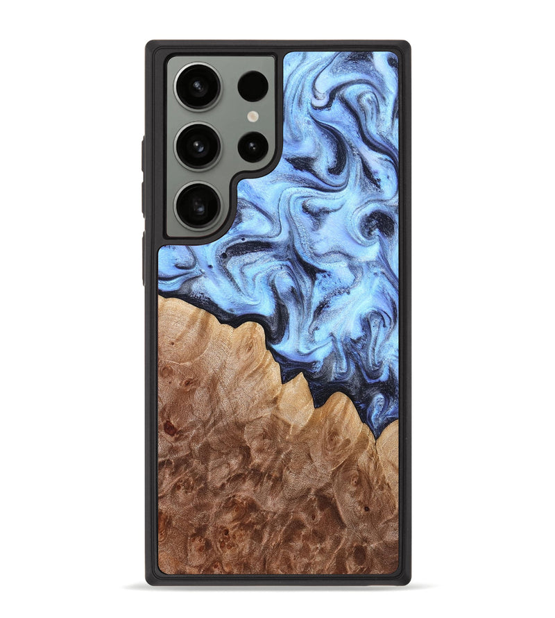 Galaxy S23 Ultra Wood Phone Case - Inga (Blue, 832760)