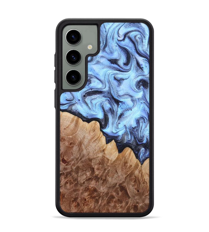Galaxy S24 Plus Wood Phone Case - Inga (Blue, 832760)