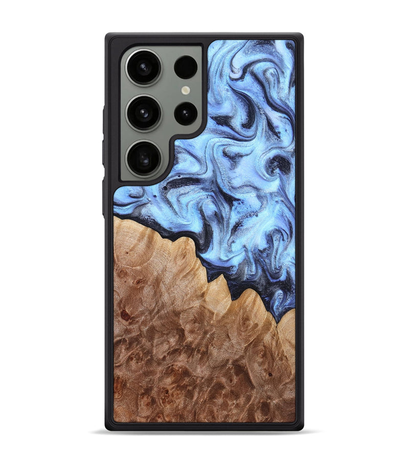 Galaxy S24 Ultra Wood Phone Case - Inga (Blue, 832760)