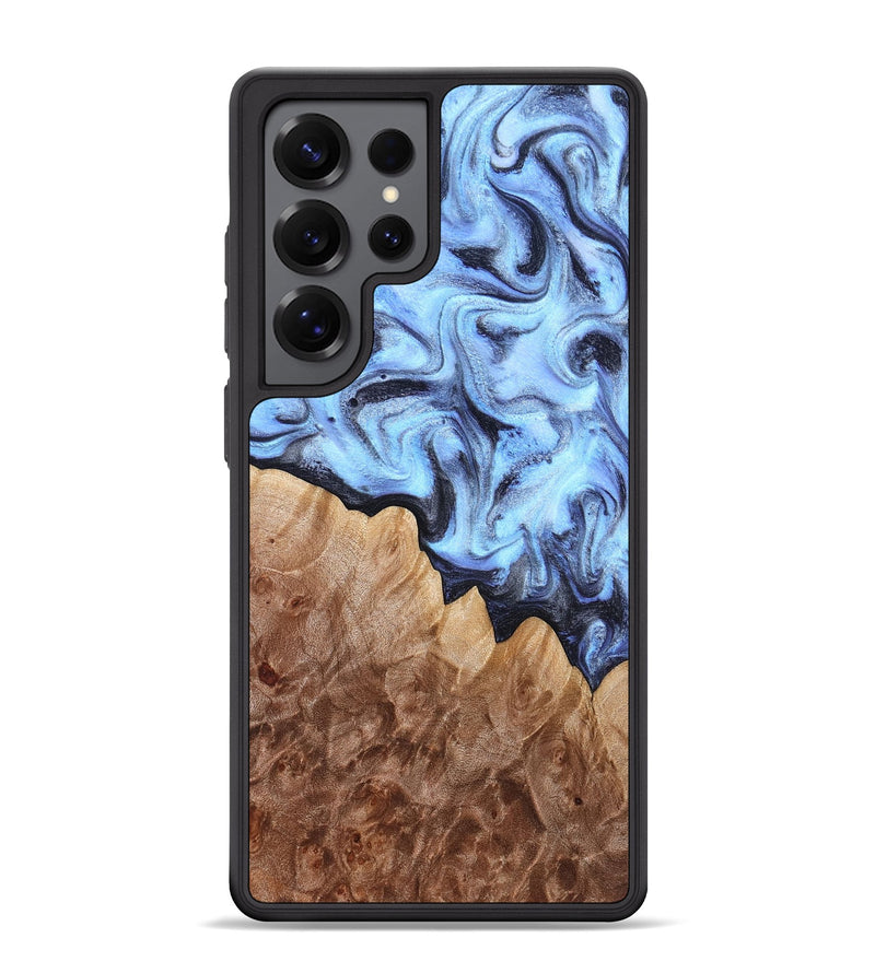 Galaxy S25 Ultra Wood Phone Case - Inga (Blue, 832760)
