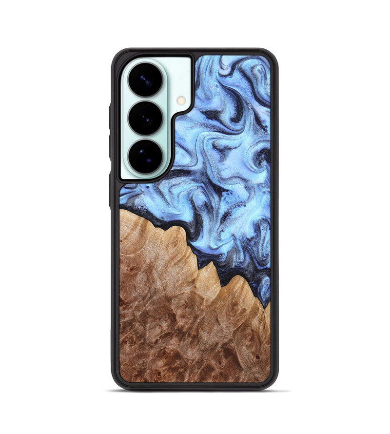 Galaxy S26 Wood Phone Case - Inga (Blue, 832760)