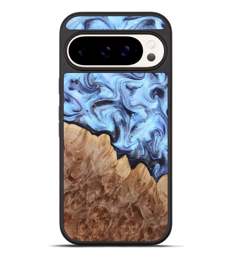 Pixel 9 Pro XL Wood Phone Case - Inga (Blue, 832760)