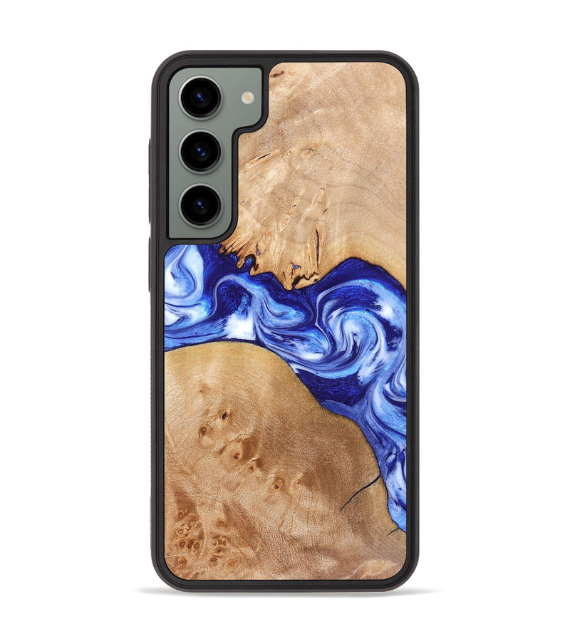 Galaxy S23 Plus Wood Phone Case - Lourdes (Blue, 832761)