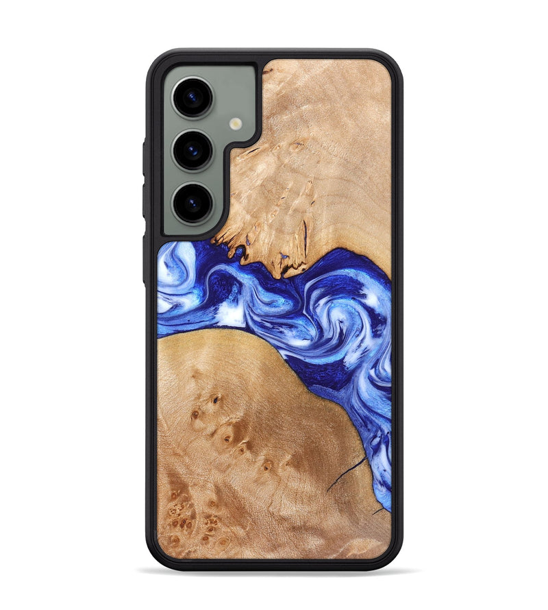Galaxy S24 Plus Wood Phone Case - Lourdes (Blue, 832761)