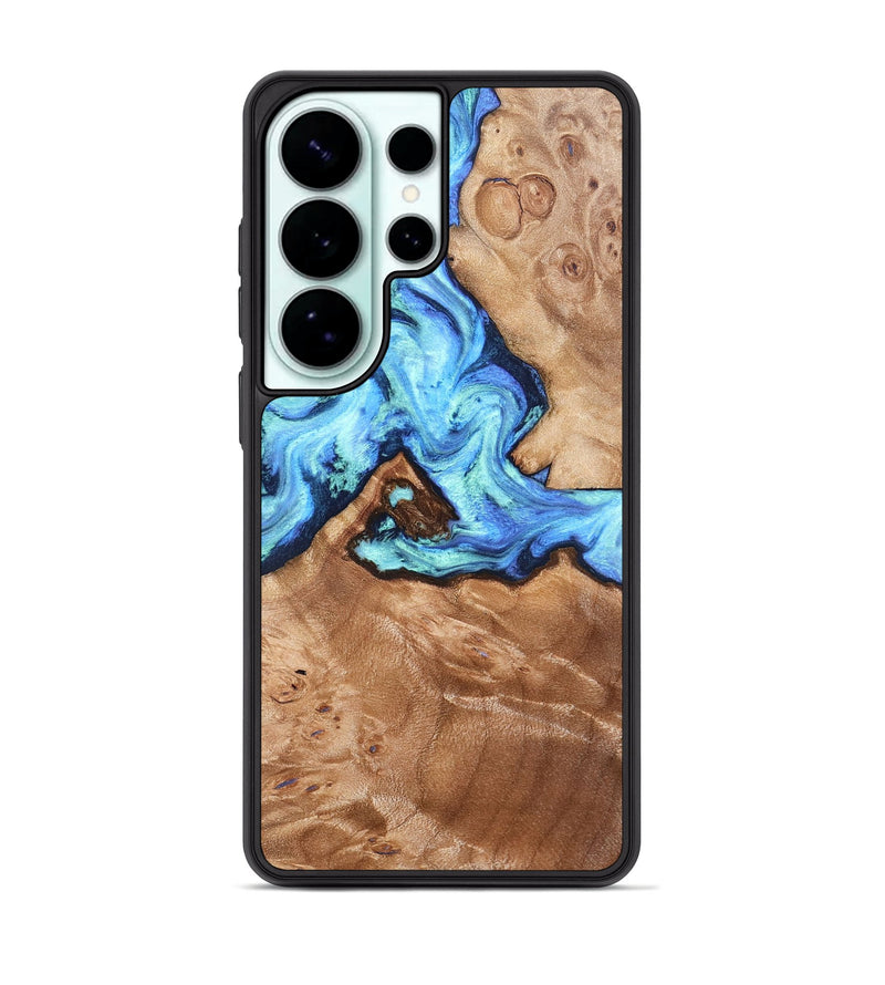 Galaxy S26 Ultra Wood Phone Case - Dino (Blue, 832762)